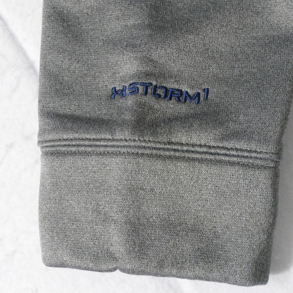 Under Armour Mens Hoodie XL Gray Camo Storm1 Gorpcore Pullover Hunting Outdoor - Picture 7 of 8